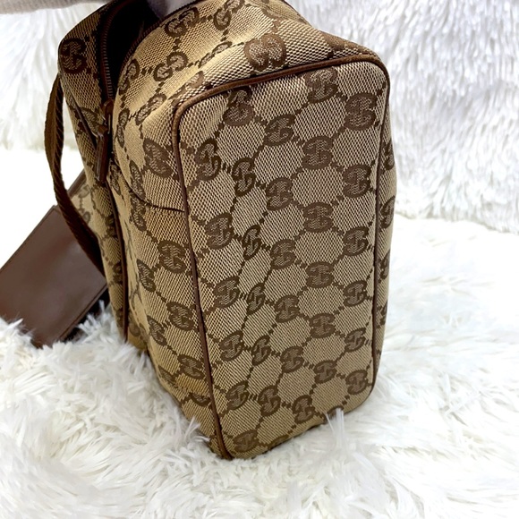 GUCCI WEBLINE COSMETIC  CASE WITH EYELINER POUCH - Picture 10 of 13